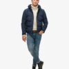 Everest kort Hooded Pufferjacka