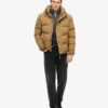 Everest kort Hooded Pufferjacka