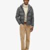 Everest kort Hooded Pufferjacka