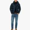 Everest kort Hooded Pufferjacka