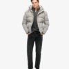 Everest kort Hooded Pufferjacka