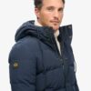 Everest kort Hooded Pufferjacka
