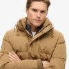 Everest kort Hooded Pufferjacka