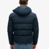 Everest kort Hooded Pufferjacka