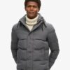 Everest kort Hooded Pufferjacka