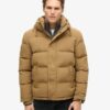 Everest kort Hooded Pufferjacka