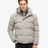 Everest kort Hooded Pufferjacka