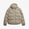 Everest kort Hooded Pufferjacka