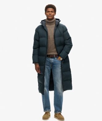 Extra lång Puffer-jacka Extra lång Puffer-jacka