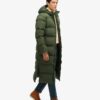 Extra lång Puffer-jacka Extra lång Puffer-jacka