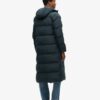 Extra lång Puffer-jacka Extra lång Puffer-jacka