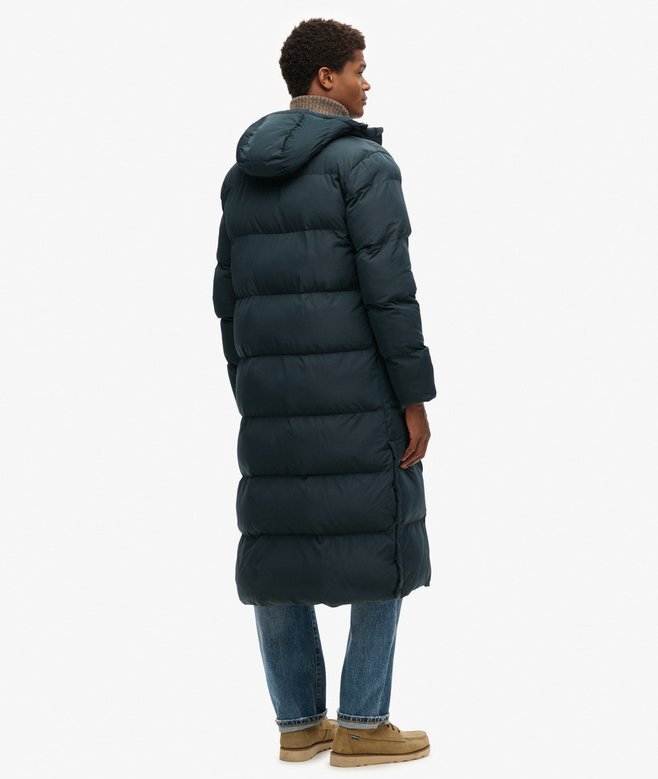 Extra lång Puffer-jacka Extra lång Puffer-jacka