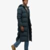 Extra lång Puffer-jacka Extra lång Puffer-jacka