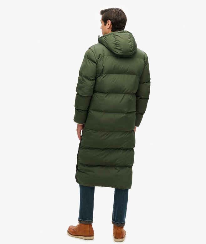 Extra lång Puffer-jacka Extra lång Puffer-jacka