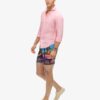 Fotografiska 17-tums återvunna badshorts
