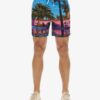 Fotografiska 17-tums återvunna badshorts
