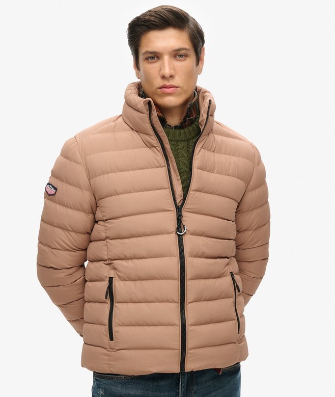 Fuji broderad vadderad jacka Fuji broderad vadderad jacka