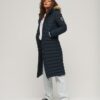 Fuji Hooded Longline Puffer Coat Fuji Hooded Longline Puffer Coat