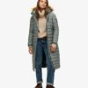 Fuji Hooded Longline Puffer Coat Fuji Hooded Longline Puffer Coat