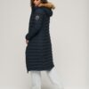 Fuji Hooded Longline Puffer Coat Fuji Hooded Longline Puffer Coat