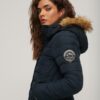 Fuji Hooded Longline Puffer Coat Fuji Hooded Longline Puffer Coat