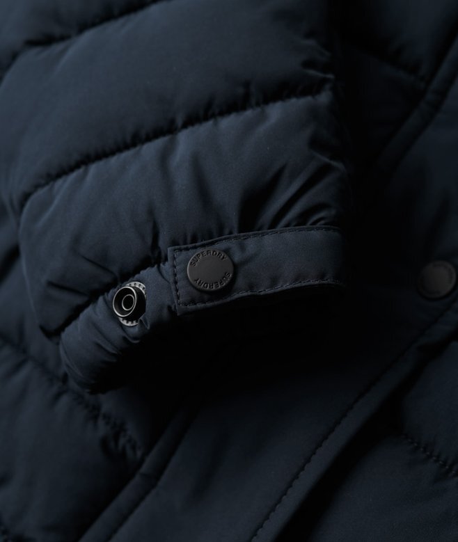 Fuji Hooded Longline Puffer Coat Fuji Hooded Longline Puffer Coat