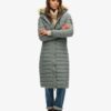 Fuji Hooded Longline Puffer Coat Fuji Hooded Longline Puffer Coat