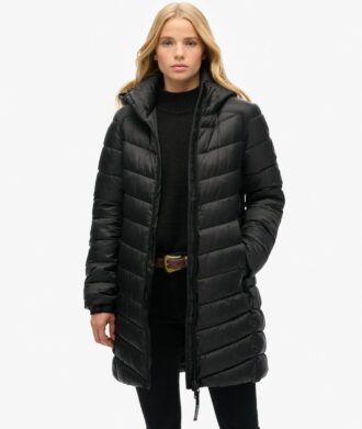 Fuji Mid Padded Coat med huva