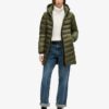 Fuji Mid Padded Coat med huva Fuji Mid Padded Coat med huva