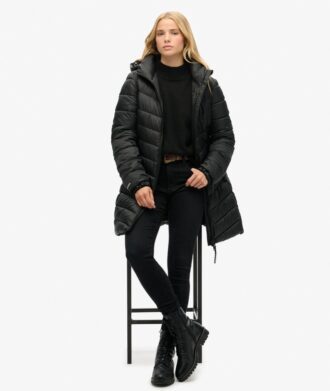 Fuji Mid Padded Coat med huva
