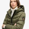 Fuji Mid Padded Coat med huva Fuji Mid Padded Coat med huva