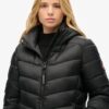 Fuji Mid Padded Coat med huva Fuji Mid Padded Coat med huva