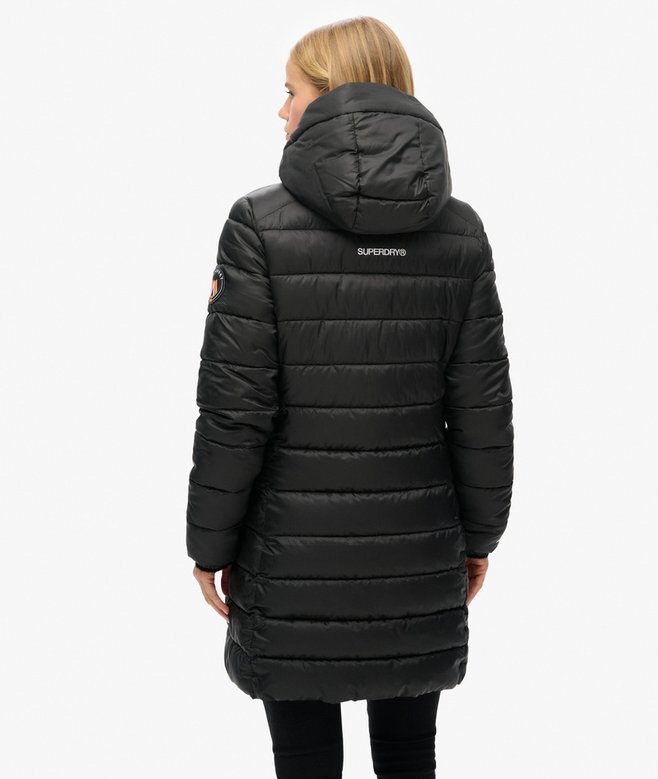 Fuji Mid Padded Coat med huva Fuji Mid Padded Coat med huva
