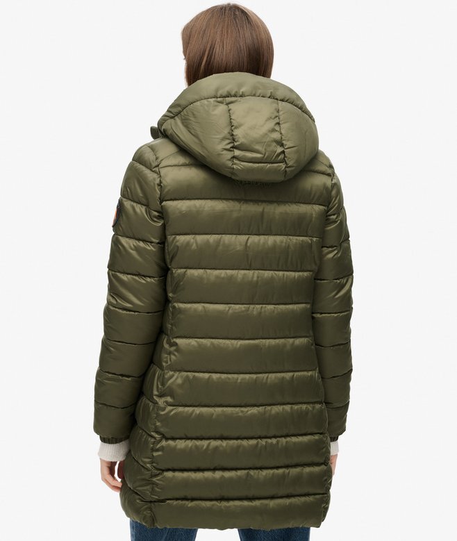 Fuji Mid Padded Coat med huva Fuji Mid Padded Coat med huva