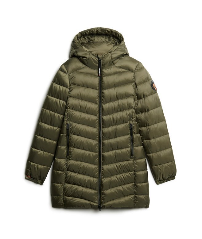 Fuji Mid Padded Coat med huva Fuji Mid Padded Coat med huva