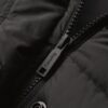 Fuji midlång Puffer-jacka med Hooded-design Fuji midlång Puffer-jacka med Hooded-design