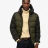 Hood Colour Block Sport Puffer Hood Colour Block Sport Puffer