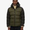 Hood Colour Block Sport Puffer Hood Colour Block Sport Puffer