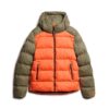 Hood Colour Block Sport Puffer Hood Colour Block Sport Puffer