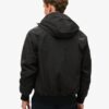 Hooded Bomberjacka i överskottsnylon Hooded Bomberjacka i överskottsnylon