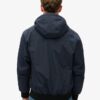 Hooded Bomberjacka i överskottsnylon Hooded Bomberjacka i överskottsnylon