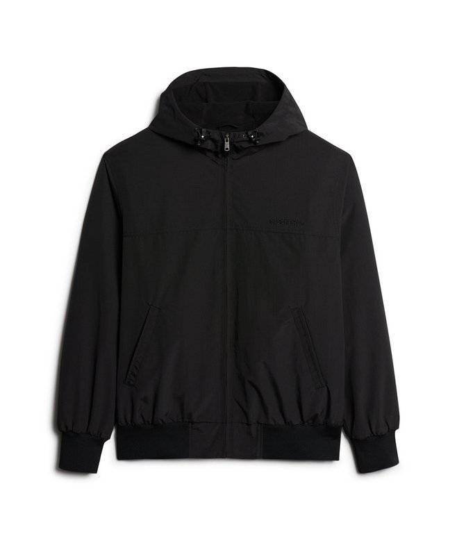 Hooded Bomberjacka i överskottsnylon Hooded Bomberjacka i överskottsnylon