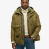 Hooded Cotton Lined Deck Jacket Hooded Cotton Lined Deck Jacket