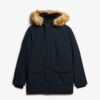 Hooded Everest Faux Fur Parka