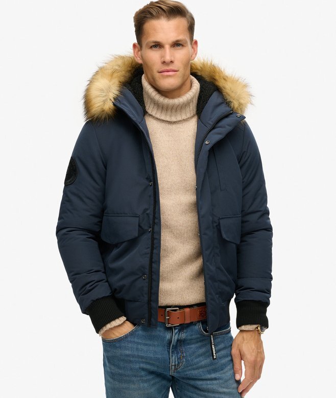 Hooded Everest Puffer Bomber Jacket Hooded Everest Puffer Bomber Jacket
