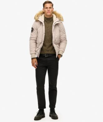 Hooded Everest Puffer Bomber Jacket