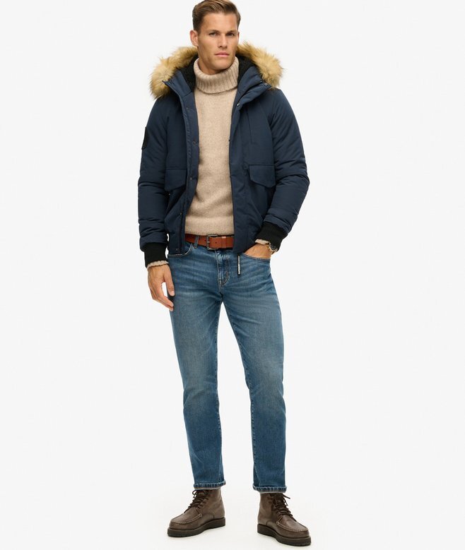 Hooded Everest Puffer Bomber Jacket Hooded Everest Puffer Bomber Jacket
