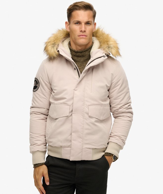 Hooded Everest Puffer Bomber Jacket Hooded Everest Puffer Bomber Jacket
