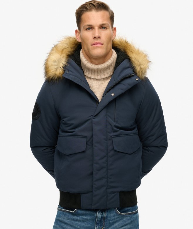 Hooded Everest Puffer Bomber Jacket Hooded Everest Puffer Bomber Jacket