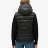 Hooded Fuji Quilt-vadderad väst Hooded Fuji Quilt-vadderad väst